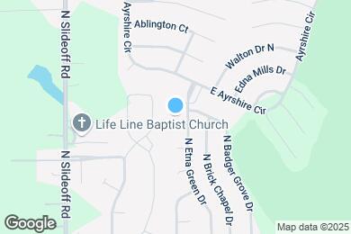 Map image of the property - 13452 N Carwood Ct