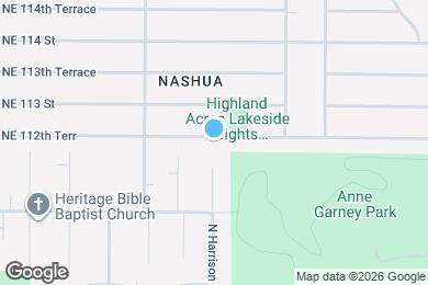 Map image of the property - 919 NE 112th Ter