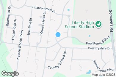 Map image of the property - 201 Countryshire Dr