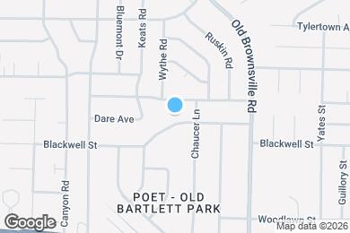 Map image of the property - 5380 Blackwell St