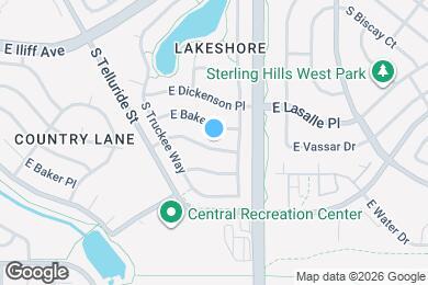 Map image of the property - 18259 E Harvard Pl