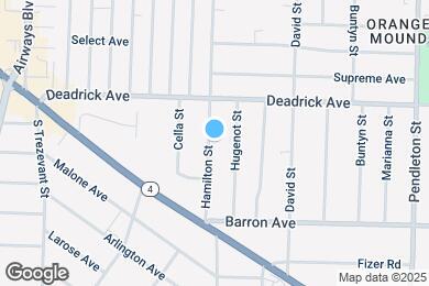 Map image of the property - 1534 Hamilton St