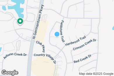 Map image of the property - 8139 Creek Way Cove