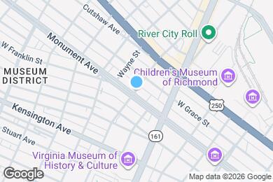 Map image of the property - 807 N Sheppard St