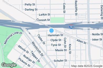Map image of the property - 6118 Hamman St