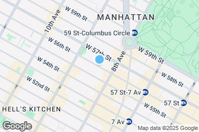 Map image of the property - 319 W 56th St