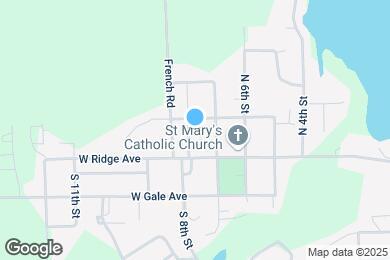 Map image of the property - 20427 W Clark Ave