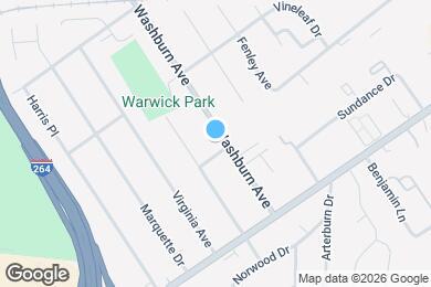 Map image of the property - 502 Washburn Ave