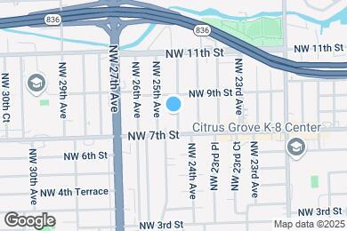 Map image of the property - 740 NW 24th Ct