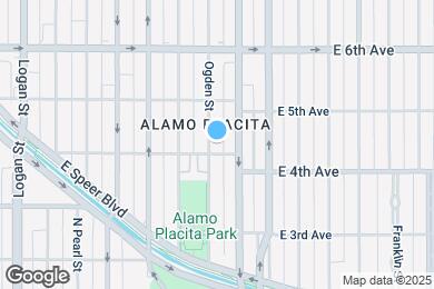 Map image of the property - 410 N Ogden St
