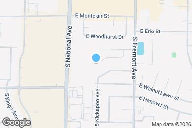 Map image of the property - 3253 S Kickapoo Ave