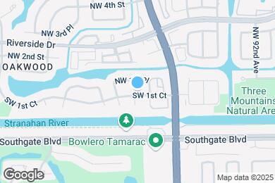 Map image of the property - 9697 SW 1st Ct