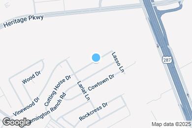Map image of the property - 817 Cutting Horse Dr