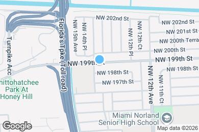 Map image of the property - 1410 NW 199th St