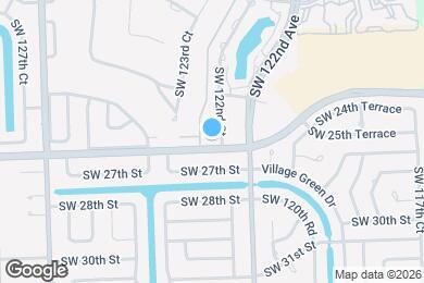 Map image of the property - 2560 SW 122nd Ct