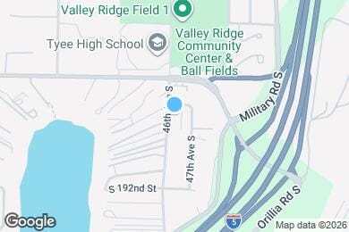 Map image of the property - 18912 46th Ave S