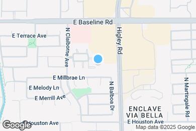 Map image of the property - 1425 N Thunderbird Ave