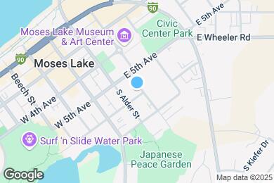 Map image of the property - 214 E 6Th Ave