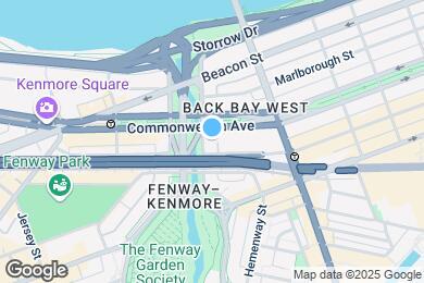Map image of the property - 416 Commonwealth Ave