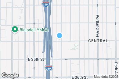 Map image of the property - 3348 3rd Ave S