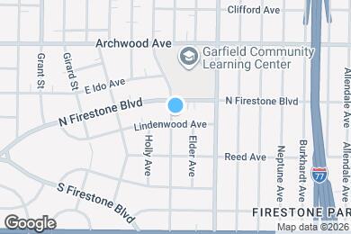 Map image of the property - 411 Lindenwood Ave