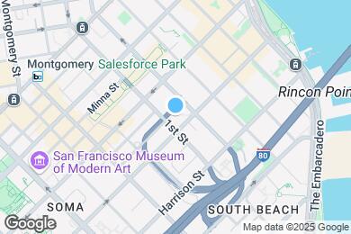 Map image of the property - 488 Folsom St