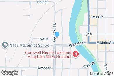 Map image of the property - 303 N Lincoln Ave