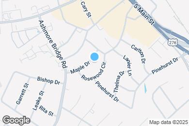Map image of the property - 305 Maple Dr