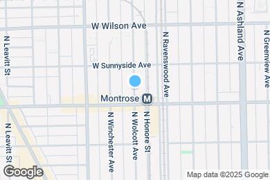 Map image of the property - 4419 N Wolcott Ave