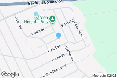 Map image of the property - 2547 E 42nd St