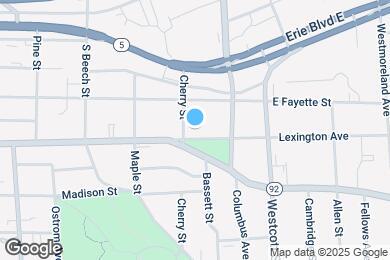 Map image of the property - 109 Lexington Ave