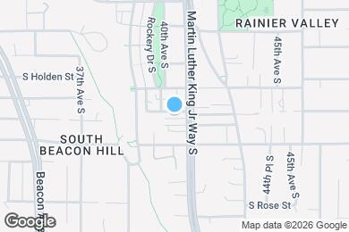 Map image of the property - 4011 S Chicago St