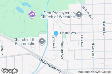 Map image of the property - 511 Lyon Ave