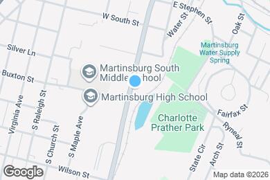 Map image of the property - 634 S Queen St