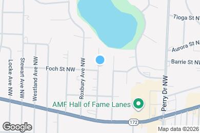 Map image of the property - 306 Pershing Ave NW