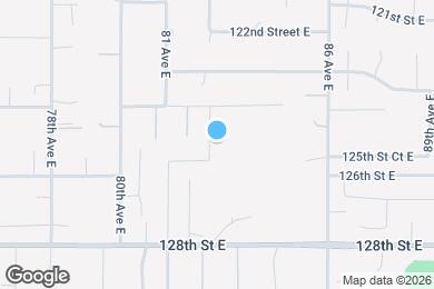 Map image of the property - 12433 83rd Ave E