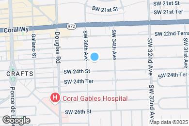 Map image of the property - 3532 SW 23rd Ter
