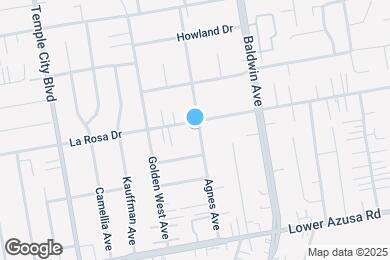 Map image of the property - 9856 La Rosa Dr