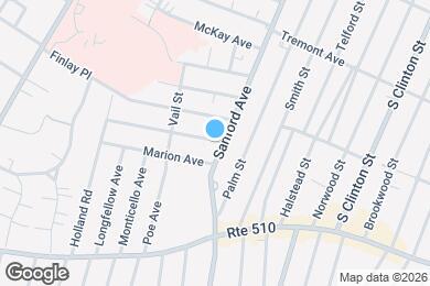 Map image of the property - 5 Kenmore Ave