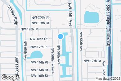 Map image of the property - 1824 NW 58th Ave