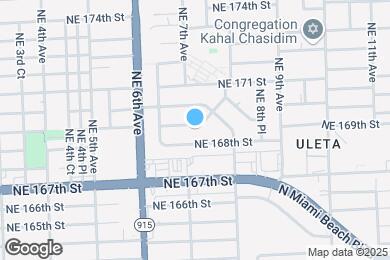 Map image of the property - 710 NE 169th St