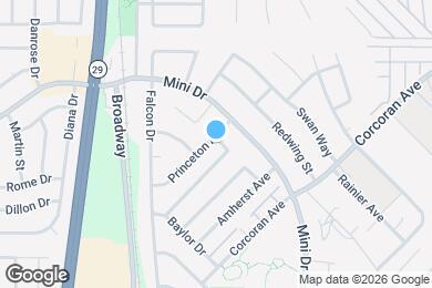 Map image of the property - 218 Princeton Ave