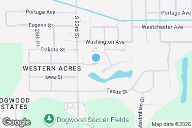 Map image of the property - 2105 Dogwood Ln