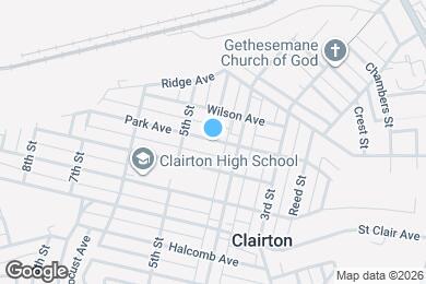 Map image of the property - 424 Park Ave