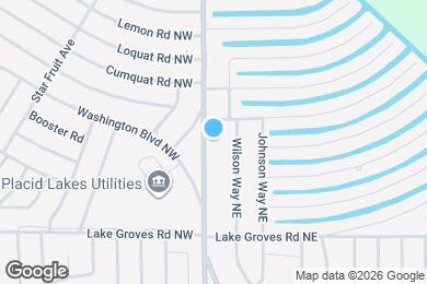 Map image of the property - 810 Placid Lakes Blvd