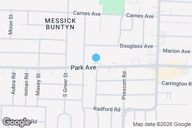 Map image of the property - 3336 Park Ave