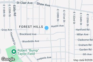 Map image of the property - 727 E 127th St