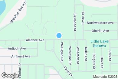 Map image of the property - 6306 Alliance Ave