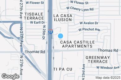 Map image of the property - Elevate at Thomas