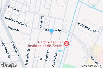 Map image of the property - 1324 Ledet St